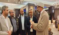 دیدار رئیس دانشگاه قم با مدیر اداره اعزام‌ها و روابط فرهنگی وزارت آموزش عالی عراق